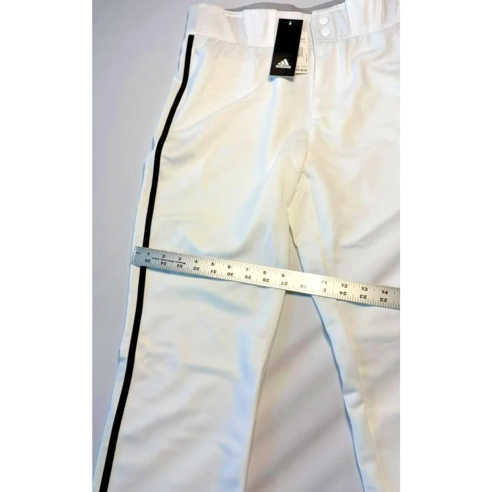 NWT Adidas Icon Pro PIP OH Baseball Pants Mens Medium White / Black MSRP $60
